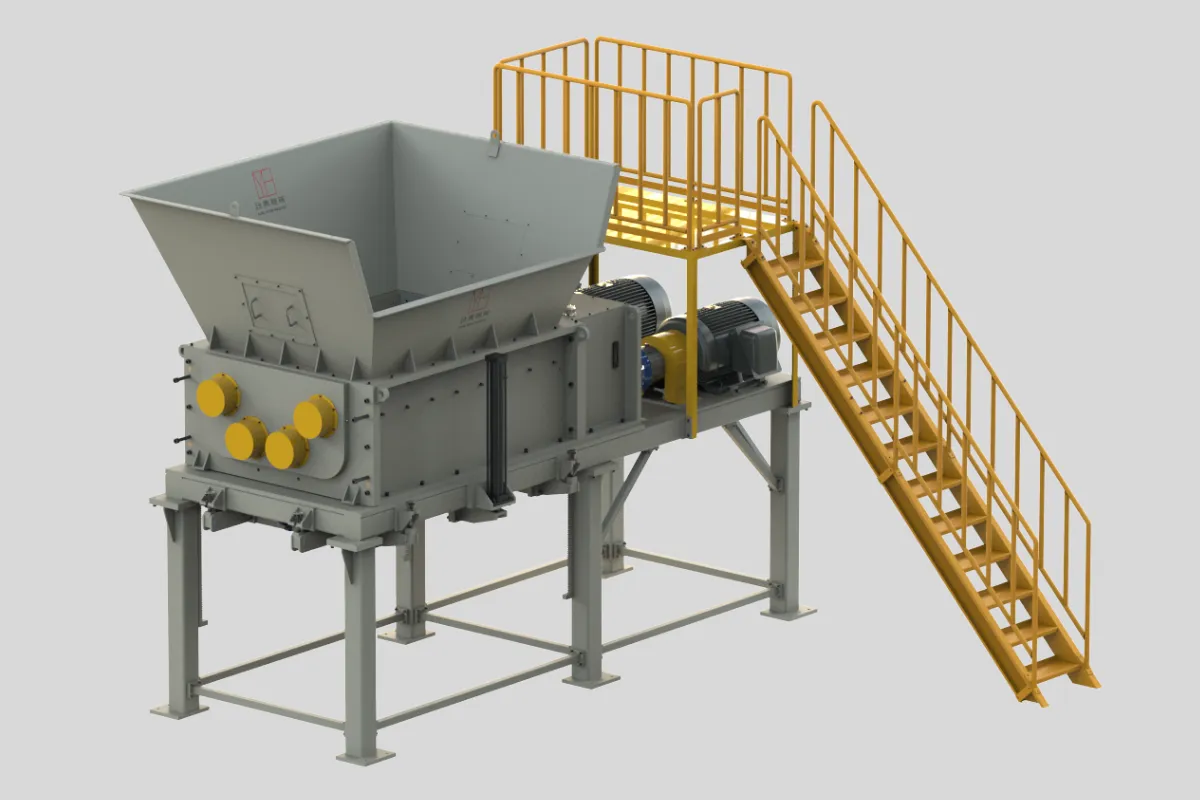 Quad Shaft Shredder